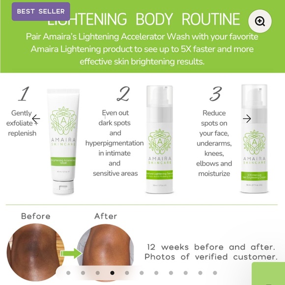 ✨New✨ AMAIRA BRIGHTENING ACCELERATOR WASH - Picture 7 of 8